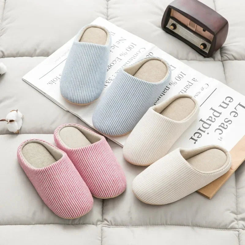 Slippers Fluffy Open-Back Non-Slip