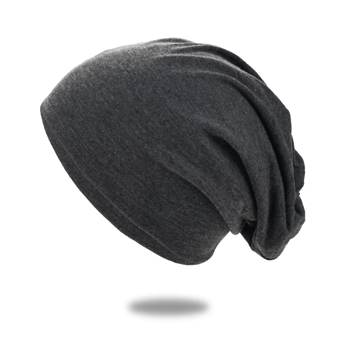 Slouch Beanie Stretch Cotton Blend Breathable Warmth