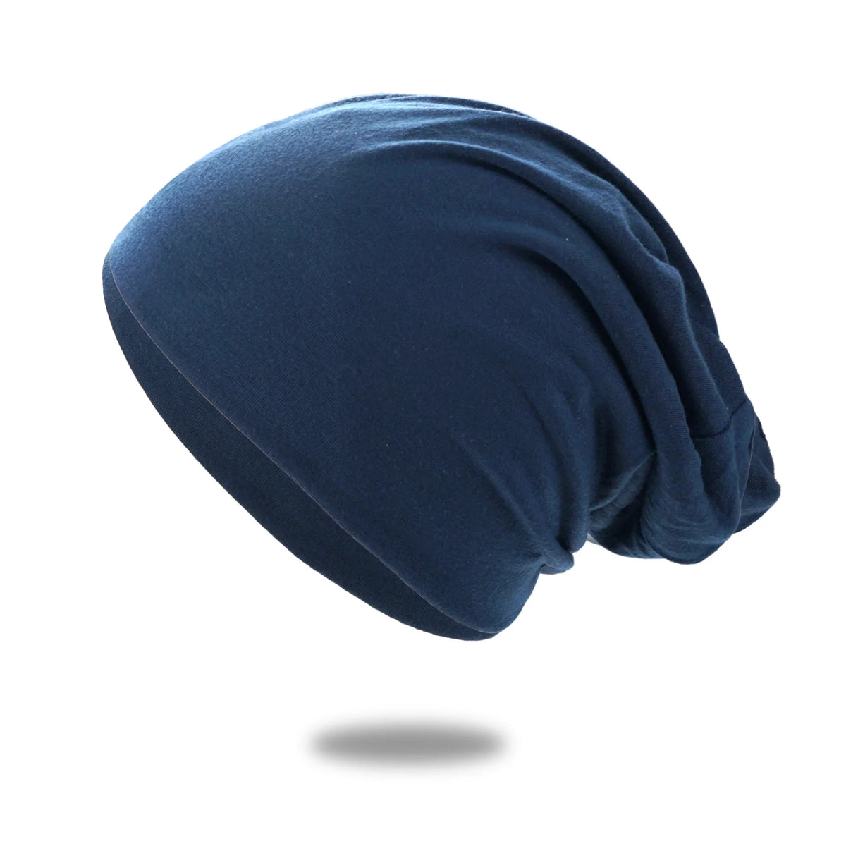 Slouch Beanie Stretch Cotton Blend Breathable Warmth