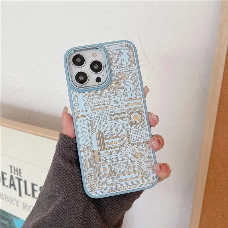 Smartphone Case Hard Acrylic Urban Artwork Matte Anti-Glare