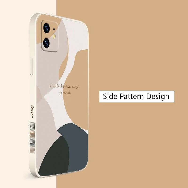 Smartphone Case Retro Geometric Anti-Scratch Dustproof