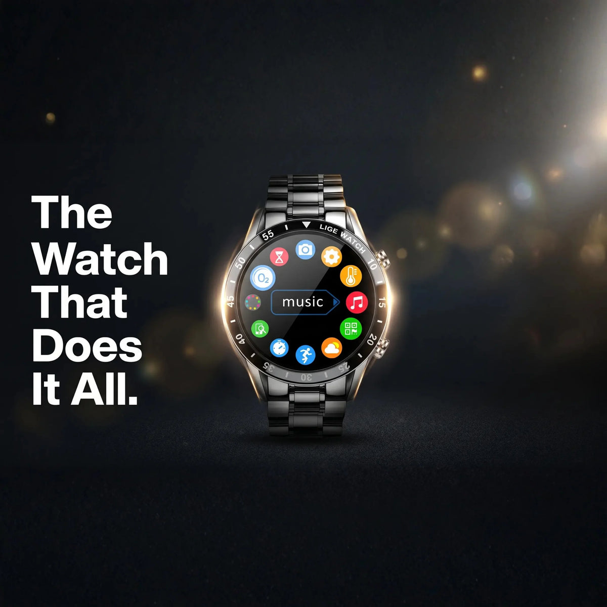 Smartwatch 4G Cellular Calling GPS Navigation