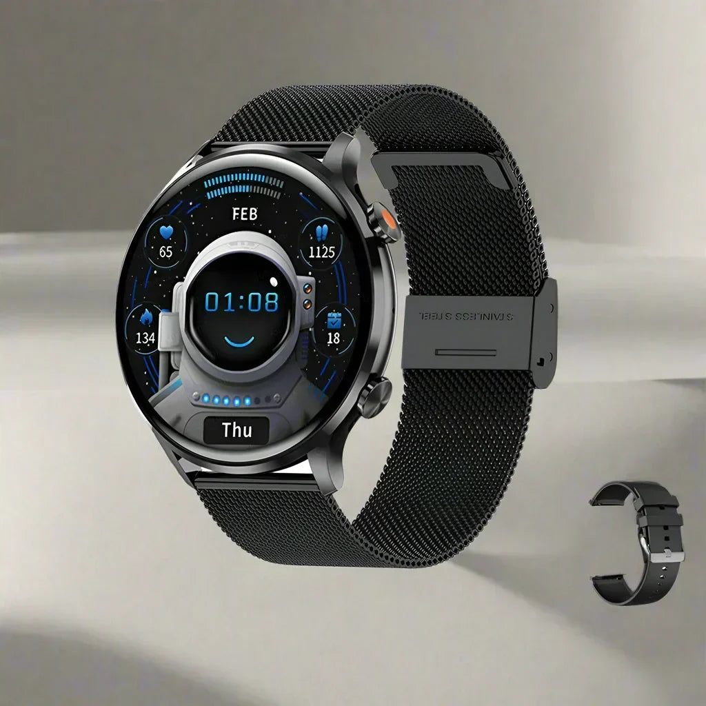 Smartwatch AMOLED Bluetooth Calling IP68 Water-Resistant