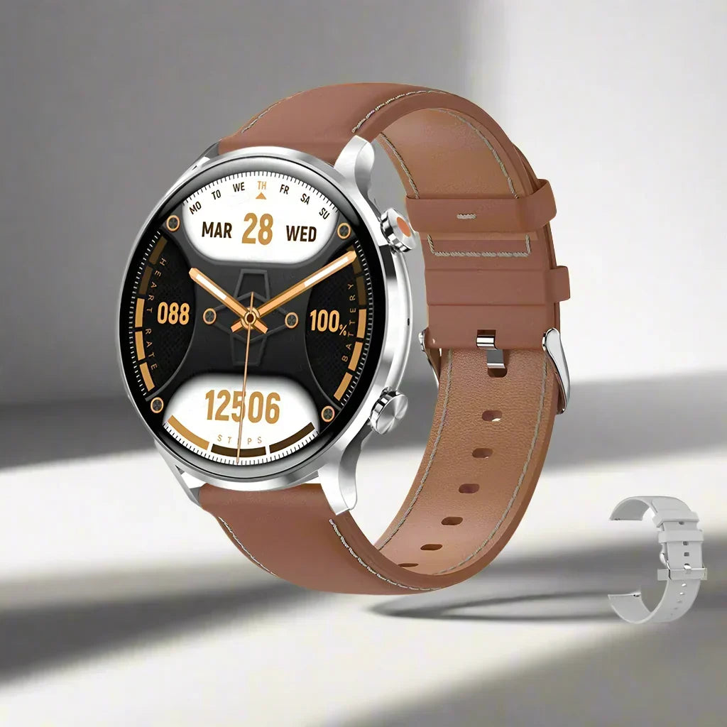Smartwatch AMOLED Bluetooth Calling IP68 Water-Resistant