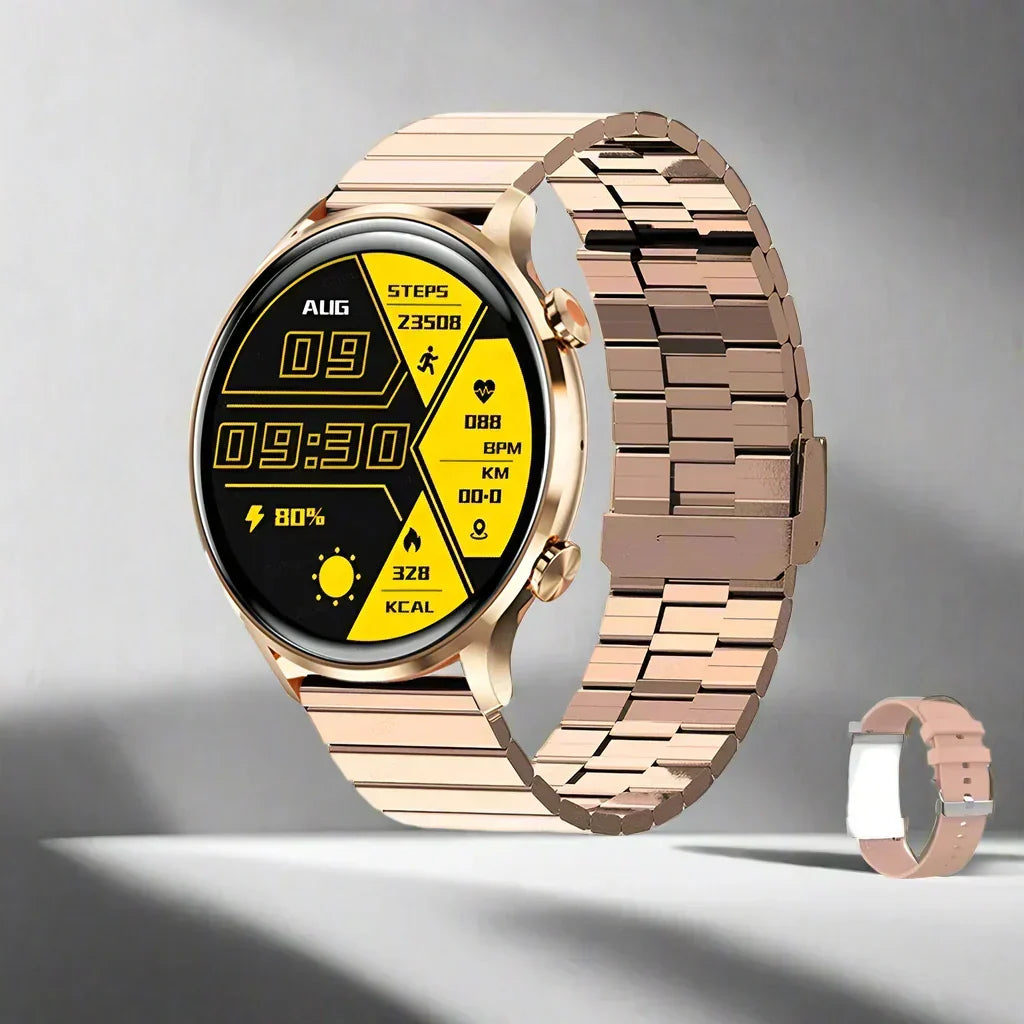 Smartwatch AMOLED Bluetooth Calling IP68 Water-Resistant