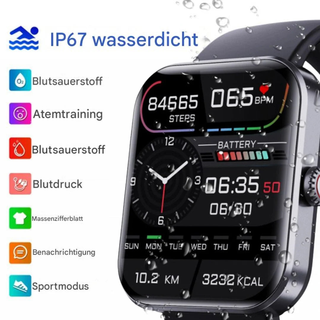 Smartwatch Non-Invasive Glucose & Sleep Monitoring