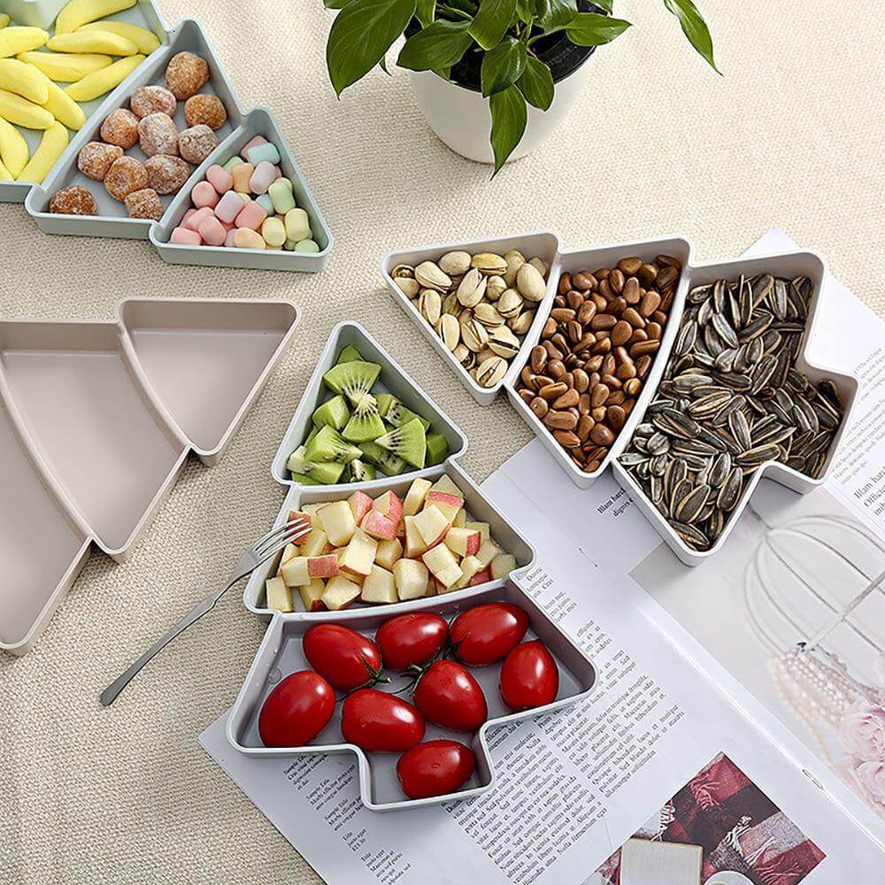 Snack Bowl Two-Tier with Phone Holder
