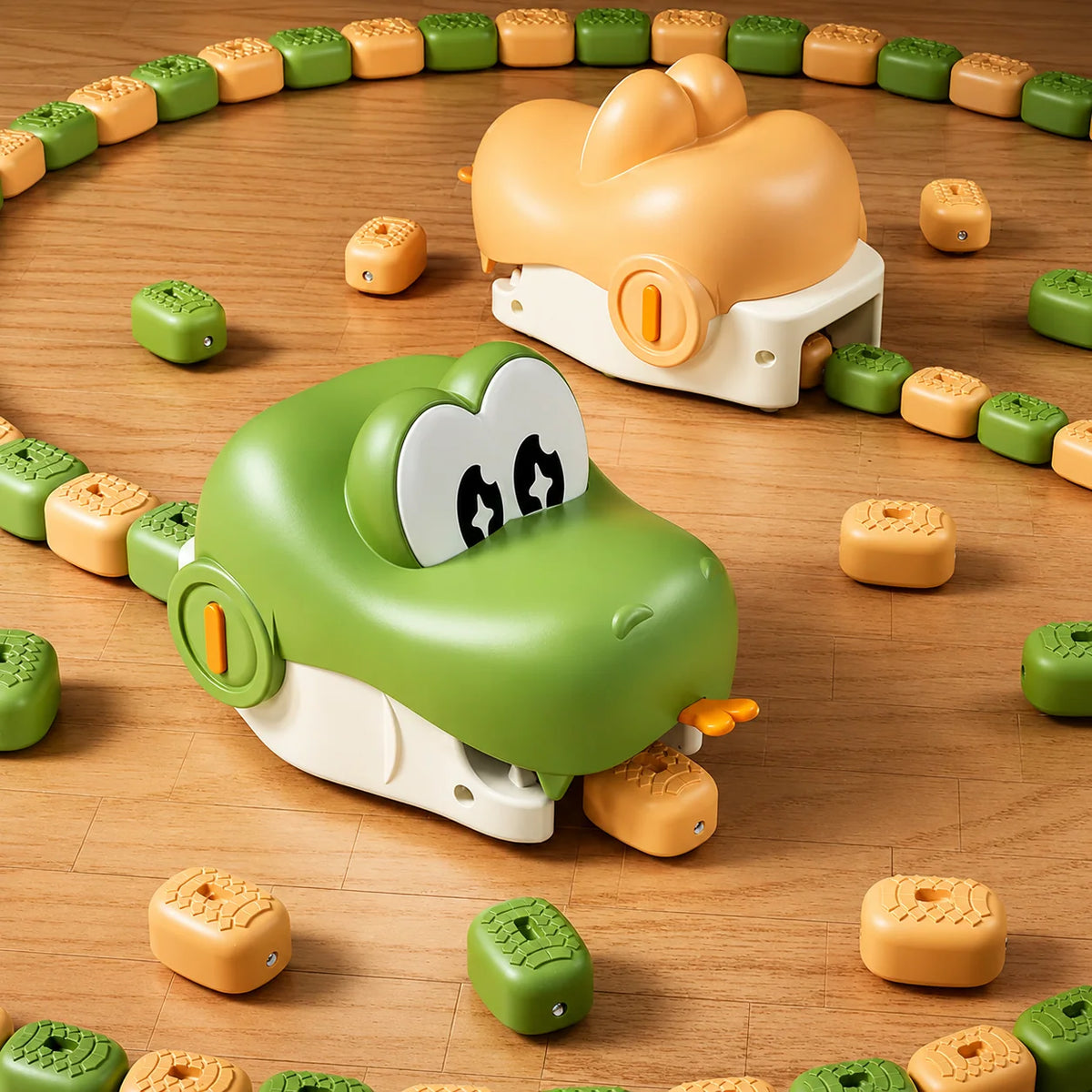 Snake Toy Remote-Controlled USB Rechargeable With 8 Food Pieces