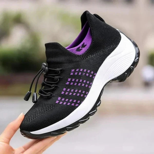 Sneakers Ergonomic Arch Support & Shock-Absorbing Sole