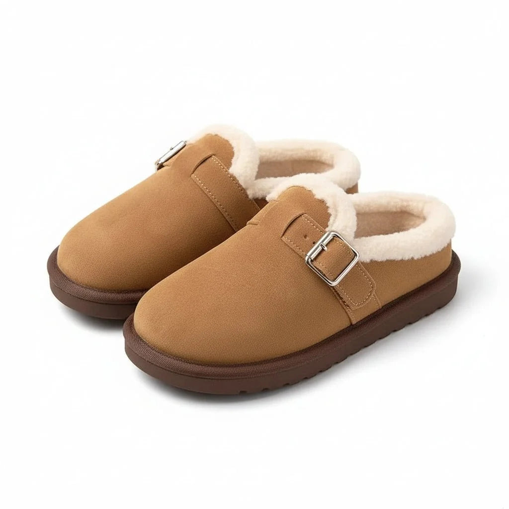 Sneakers Fleece-Lined Slip-On Retro Style