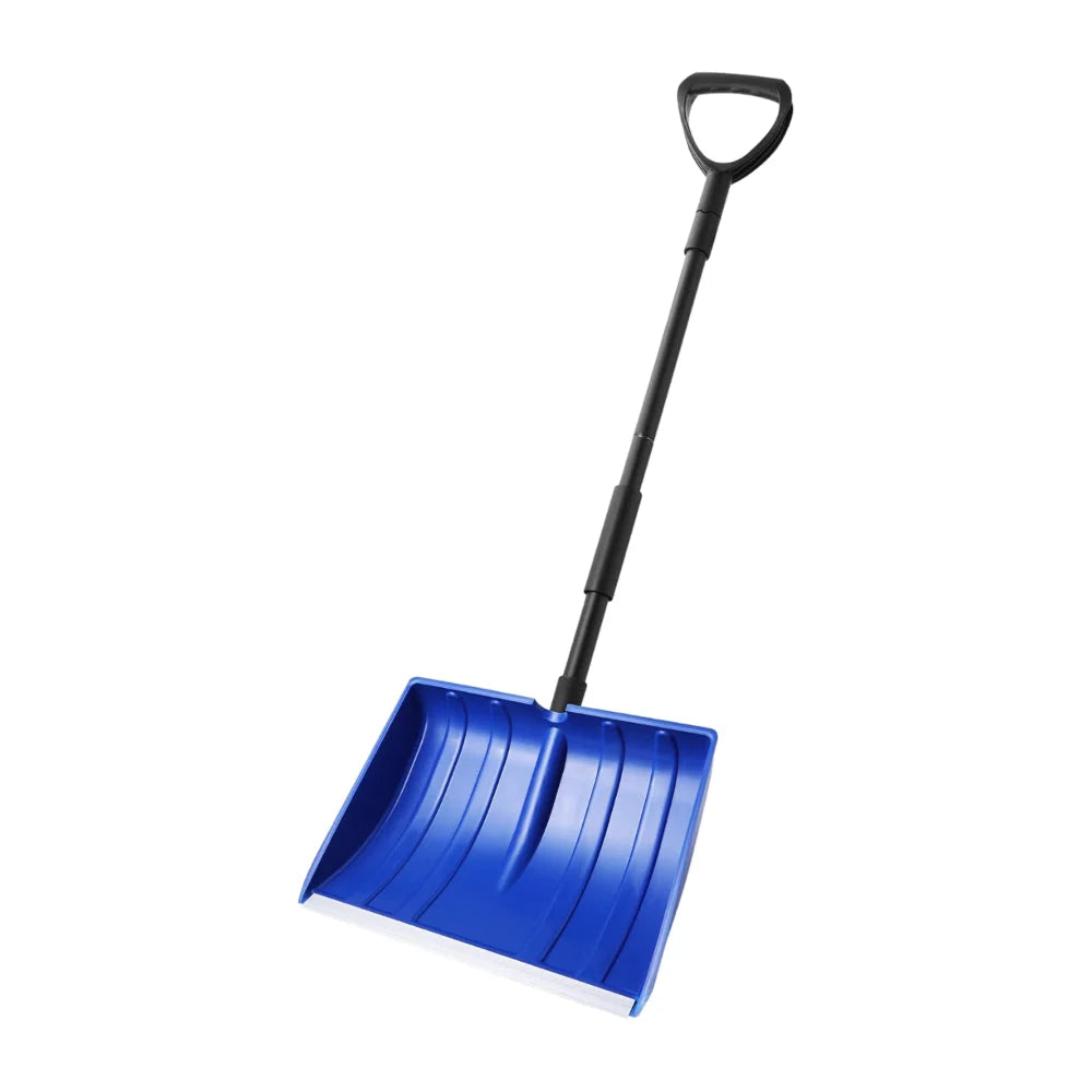 Snow Shovel Height-Adjustable Wide Polymer Blade