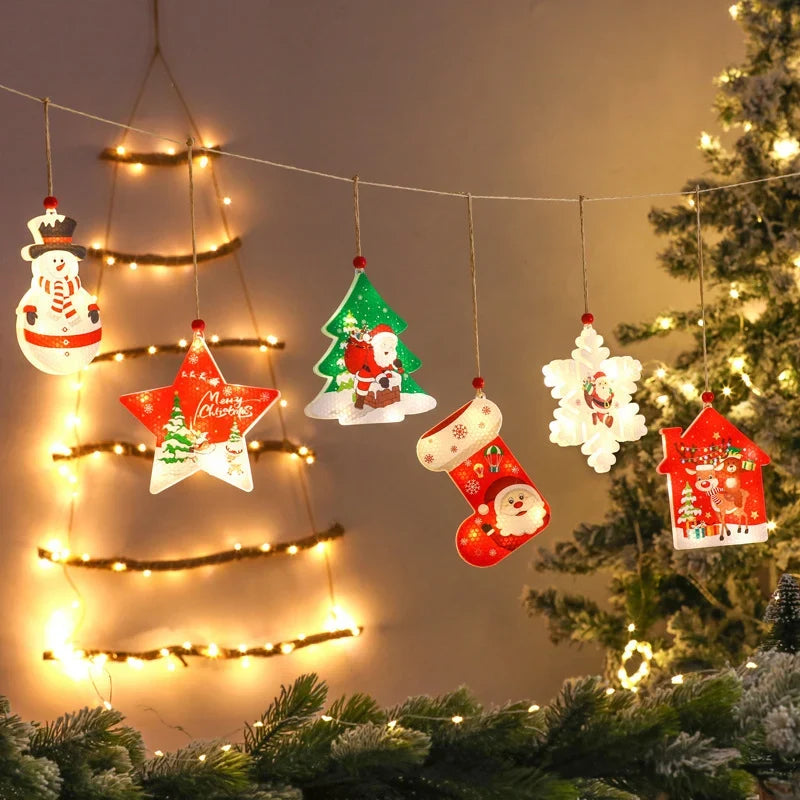 Snowman Decoration Durable Built-In Warm LED Indoor & Outdoor