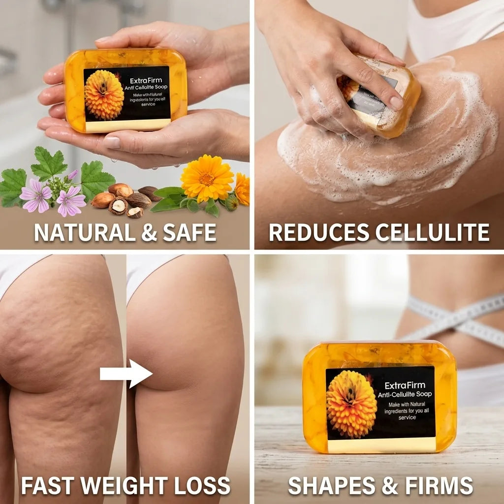 Soap Bar Firming Anti-Cellulite Olive & Sweet Almond Oil