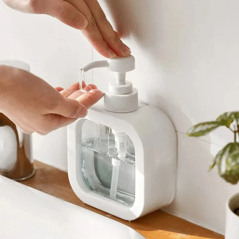 Soap Dispenser Minimalist Design Wide Refill Opening Even Pump Dispensing