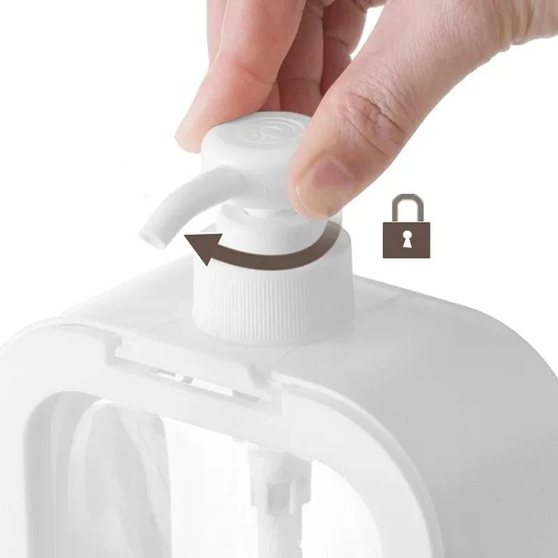 Soap Dispenser Minimalist Design Wide Refill Opening Even Pump Dispensing