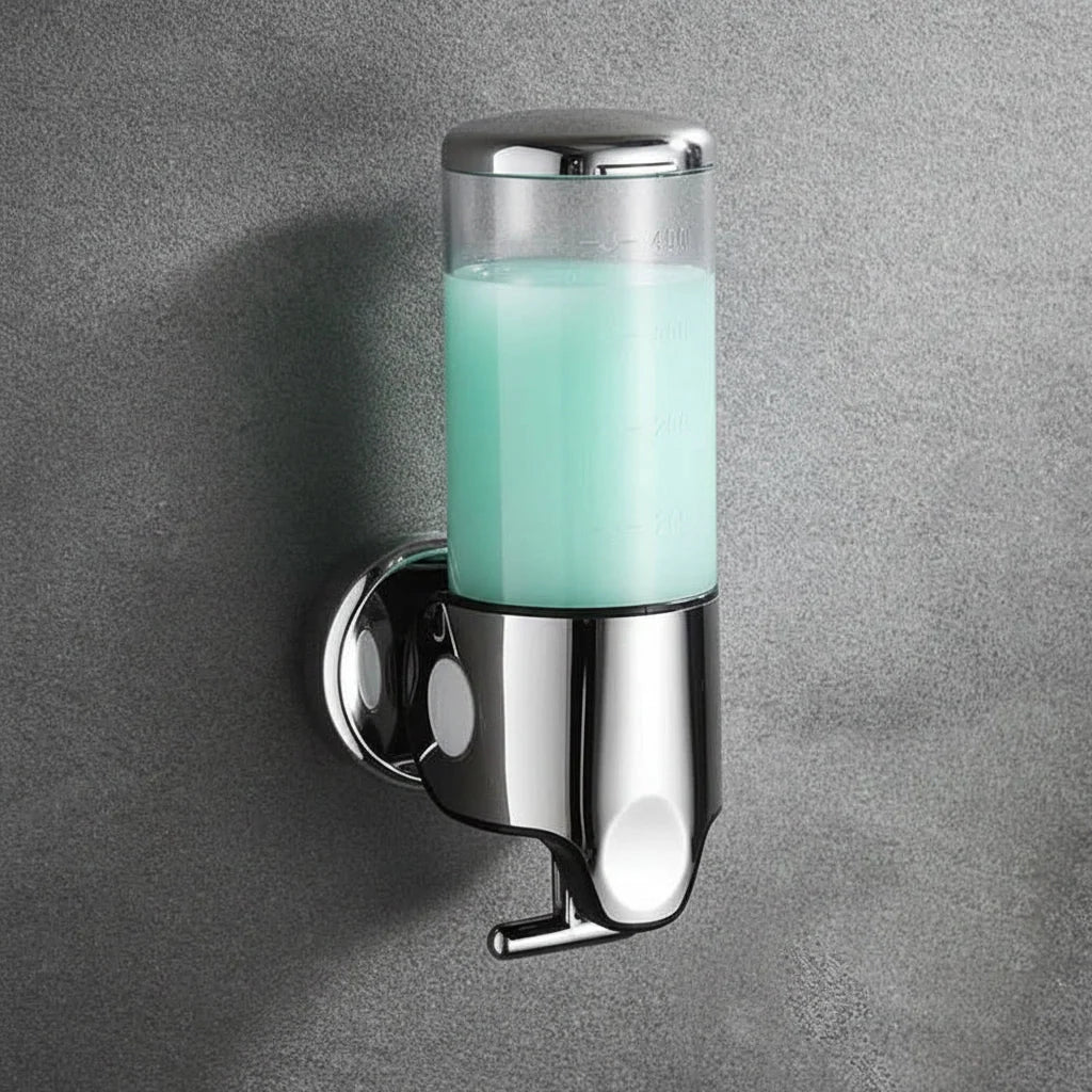 Soap Dispenser Wall-Mounted Stainless Steel 16.9 Oz
