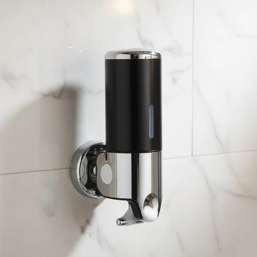 Soap Dispenser Wall-Mounted Stainless Steel 16.9 Oz