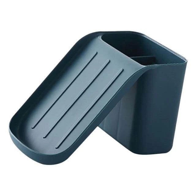 Soap Holder Rack Wall-Mounted Suction Cup Drainage