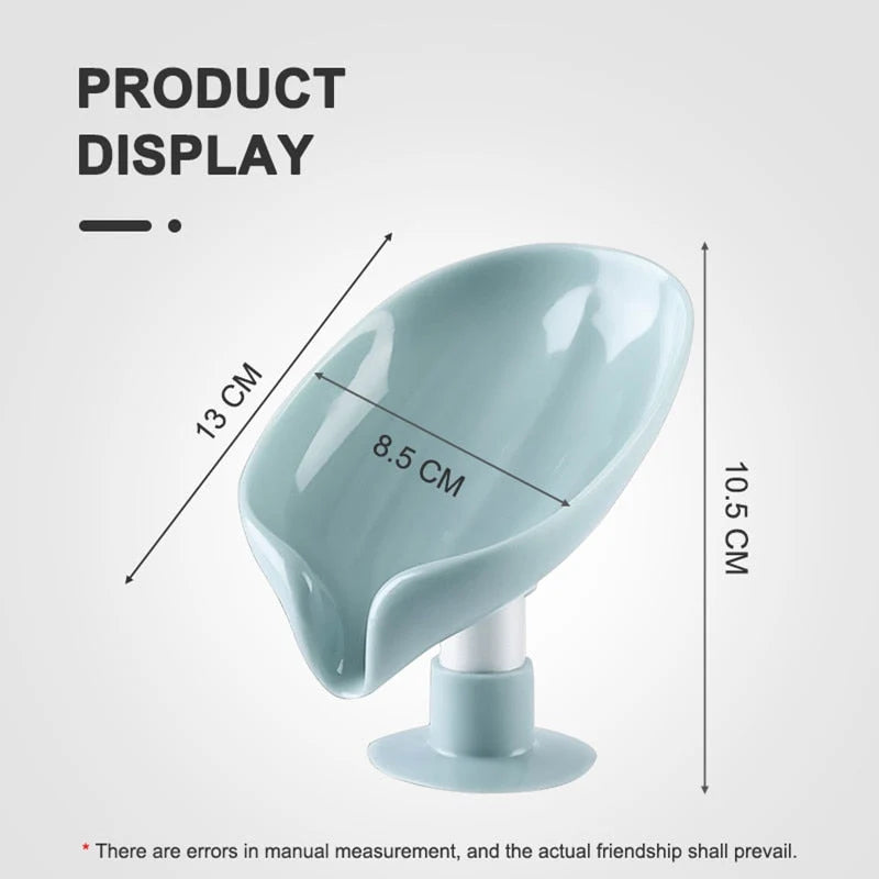 Soap Holder Self-Adhesive Drainage Design Holds 4 Bars