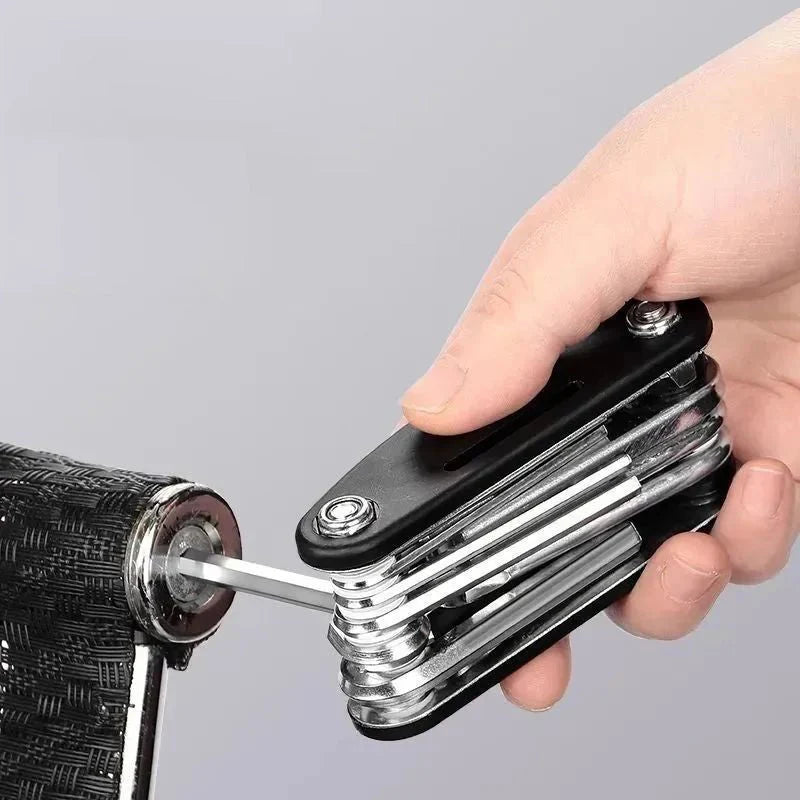 Socket Wrench Set 16-in-1 Rotating Head & Non-Slip Grip
