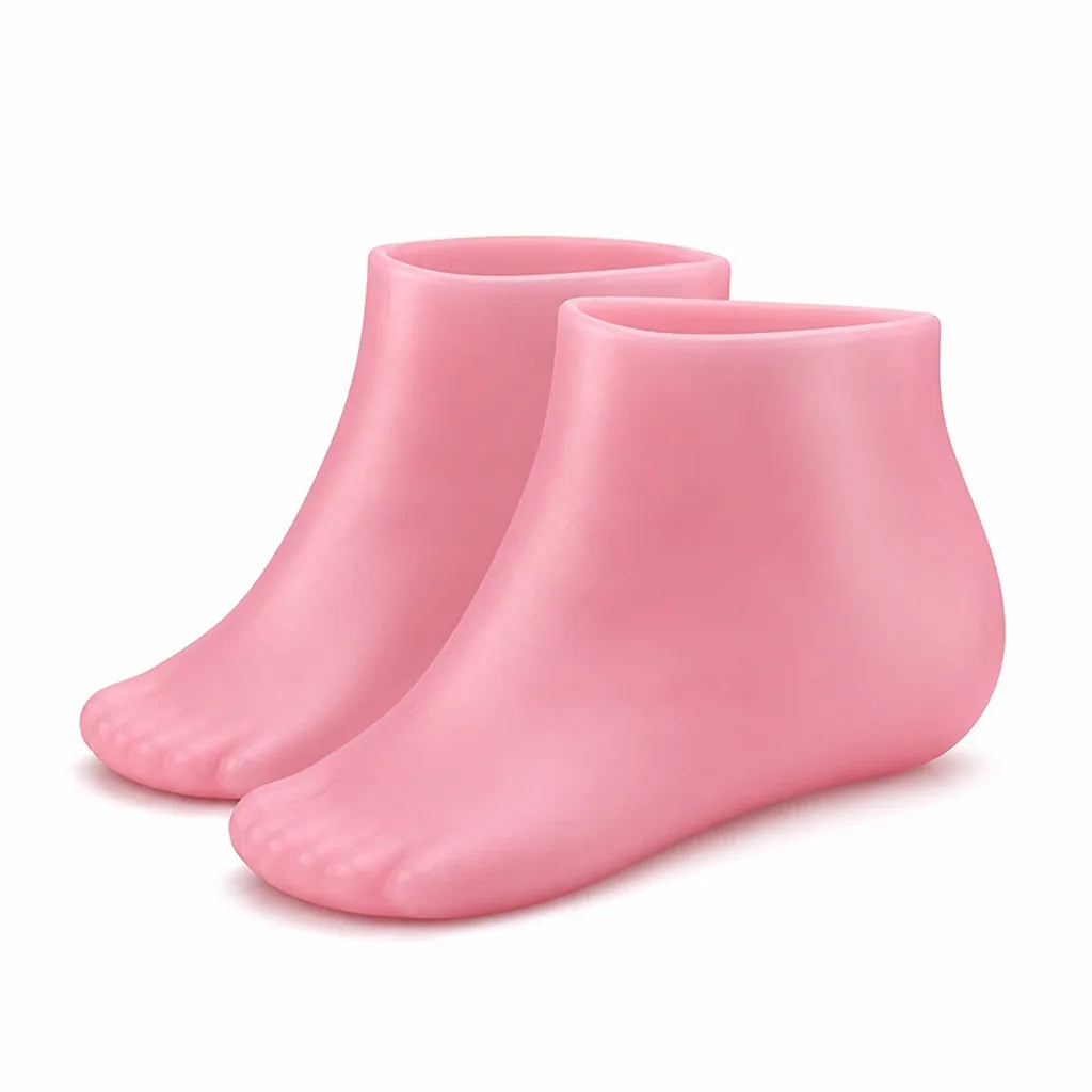 Socks Cracked Heel Repair Gel-Infused Moisturizing