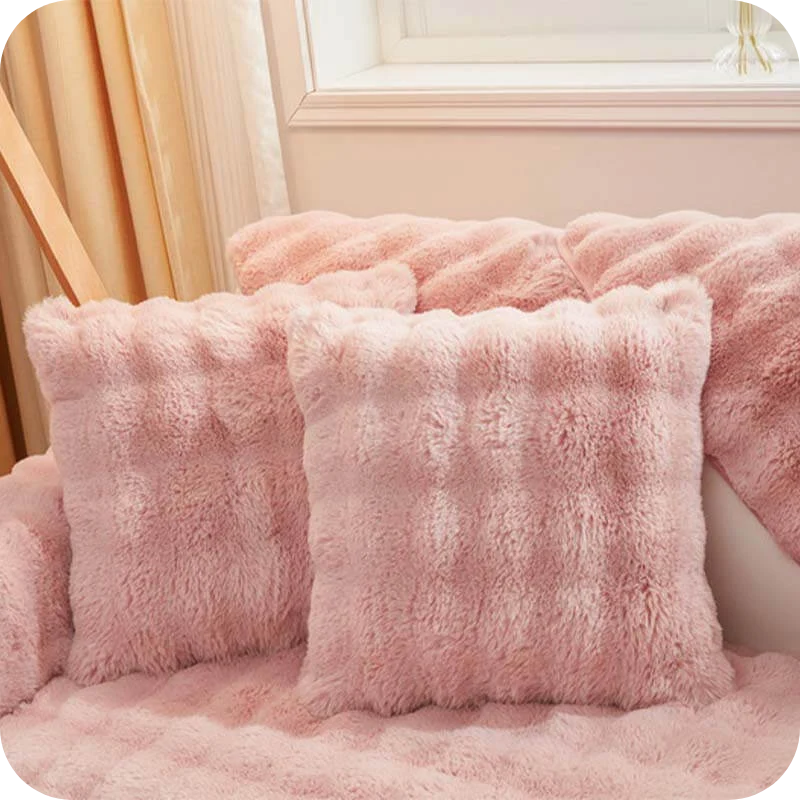 Sofa & Armchair Cover Plush Non-Slip Scratch-Resistant