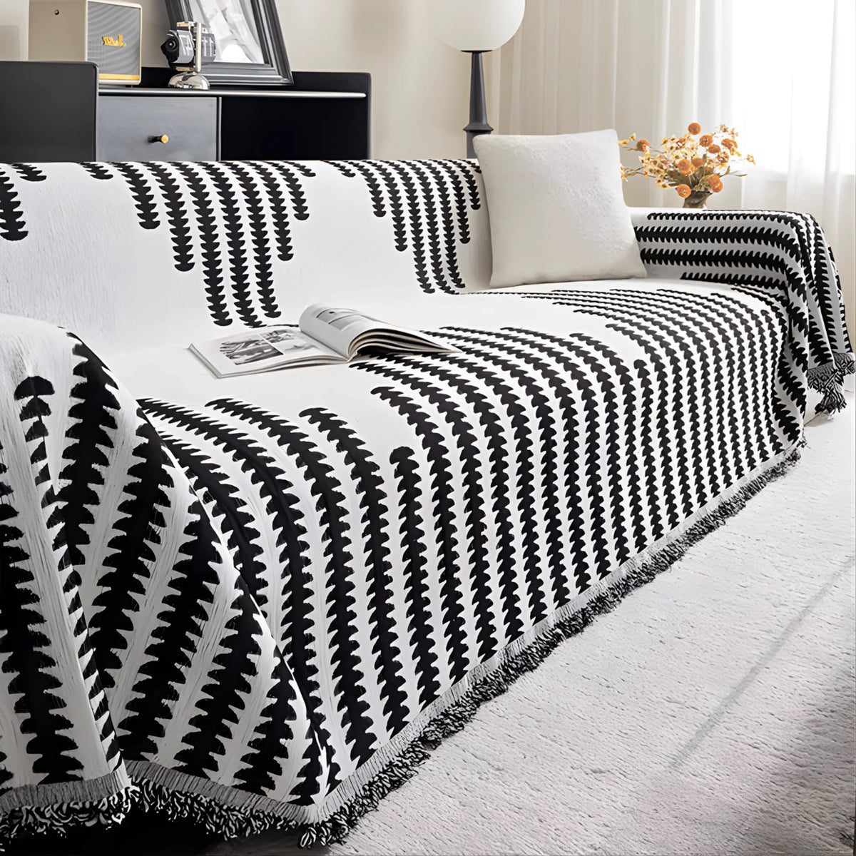 Sofa Cover Chenille Scratch-Resistant Reversible