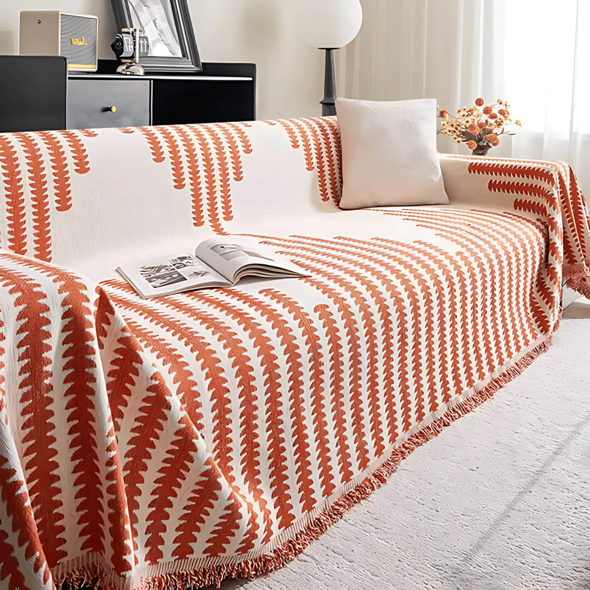 Sofa Cover Chenille Scratch-Resistant Reversible