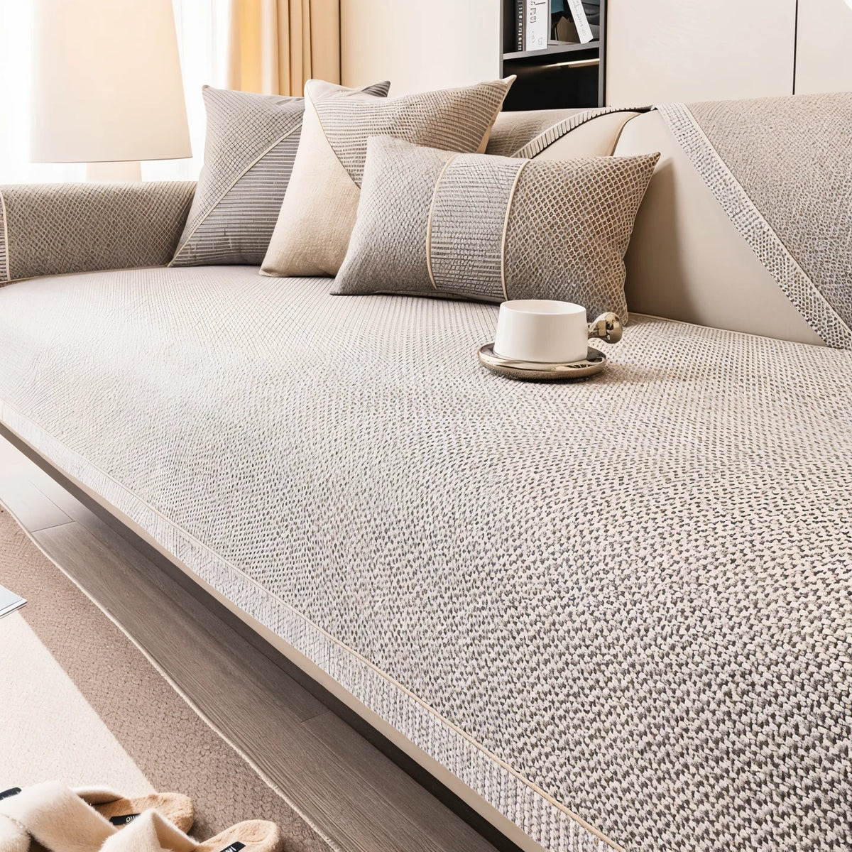 Sofa Cover Non-Slip Machine Washable Fits Most Sofas