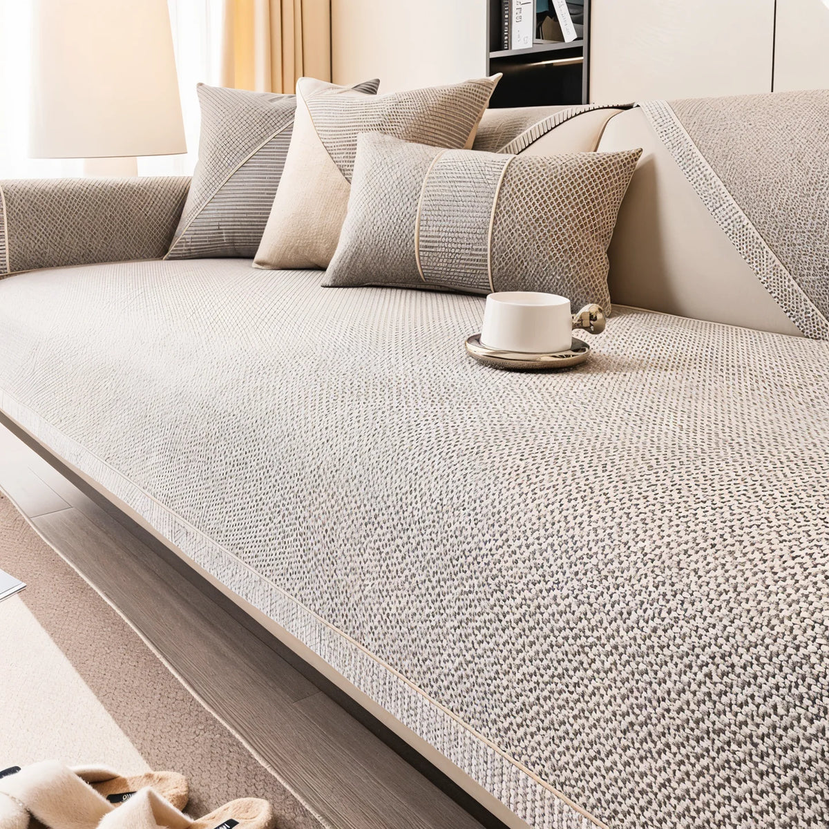 Sofa Cover Stretch Fit Non-Slip Machine Washable
