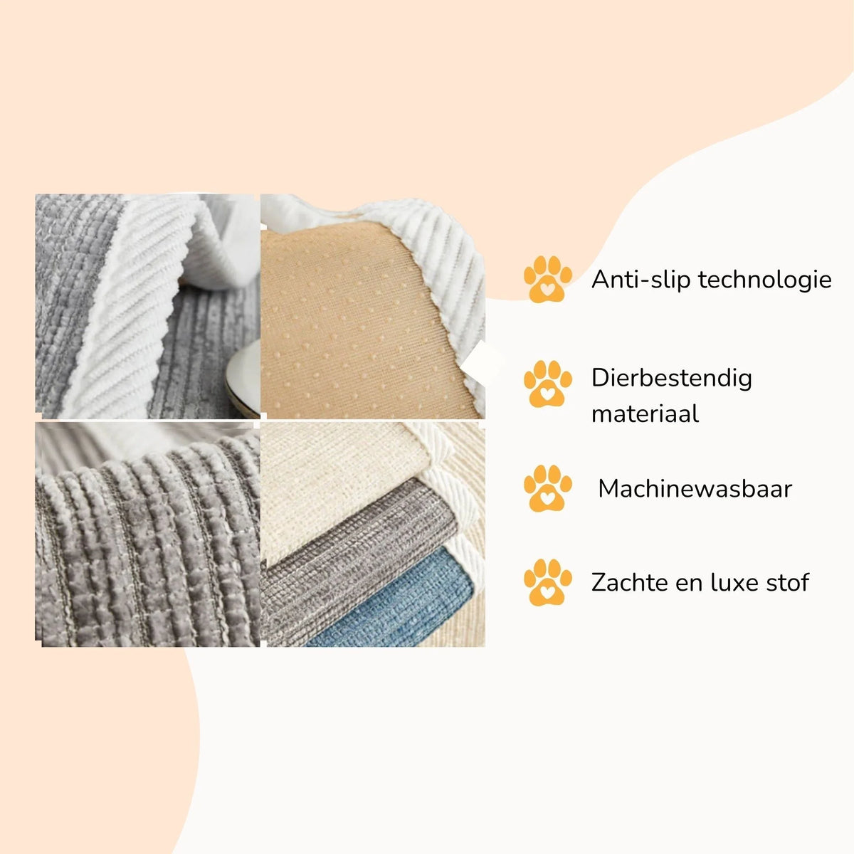 Sofa Cover Water-Resistant Non-Slip Washable