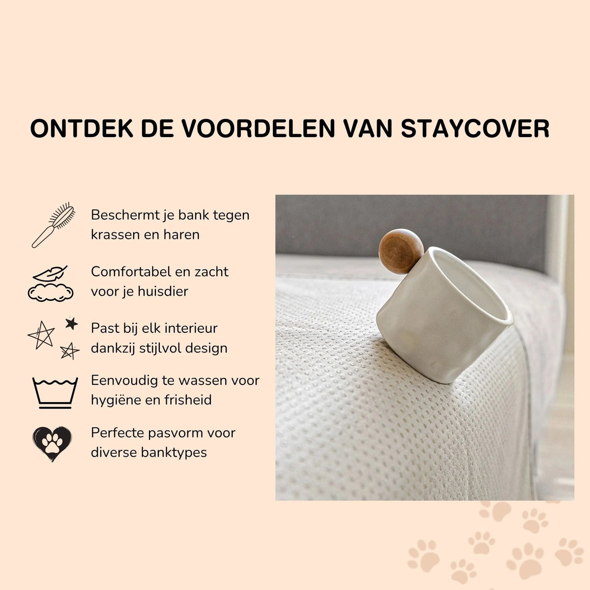 Sofa Cover Water-Resistant Non-Slip Washable