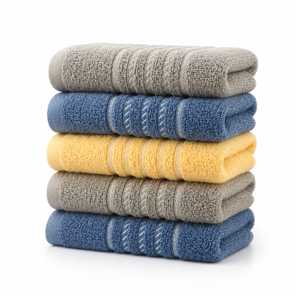 Soft Cotton Quick-Drying Bath Towel (Compact Size)