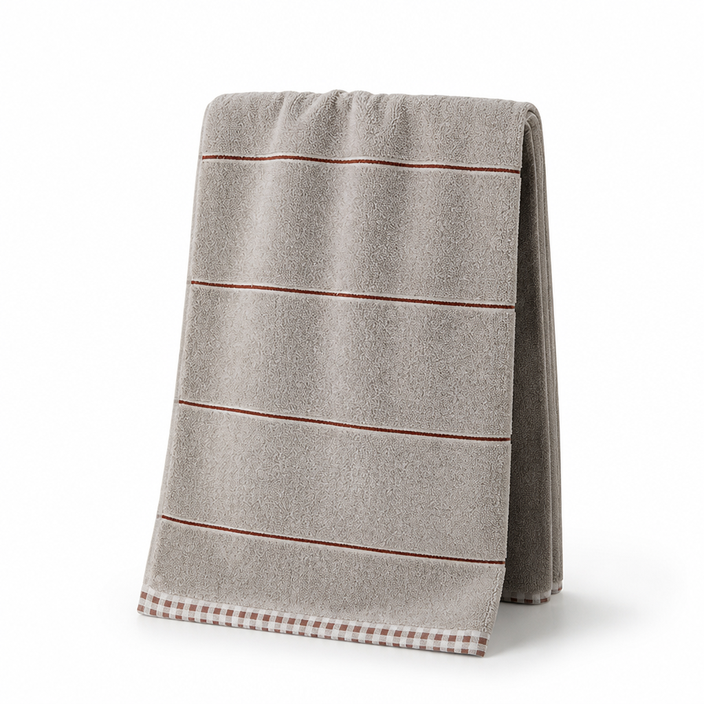 Soft Cotton Quick-Drying Bath Towel (Compact Size)