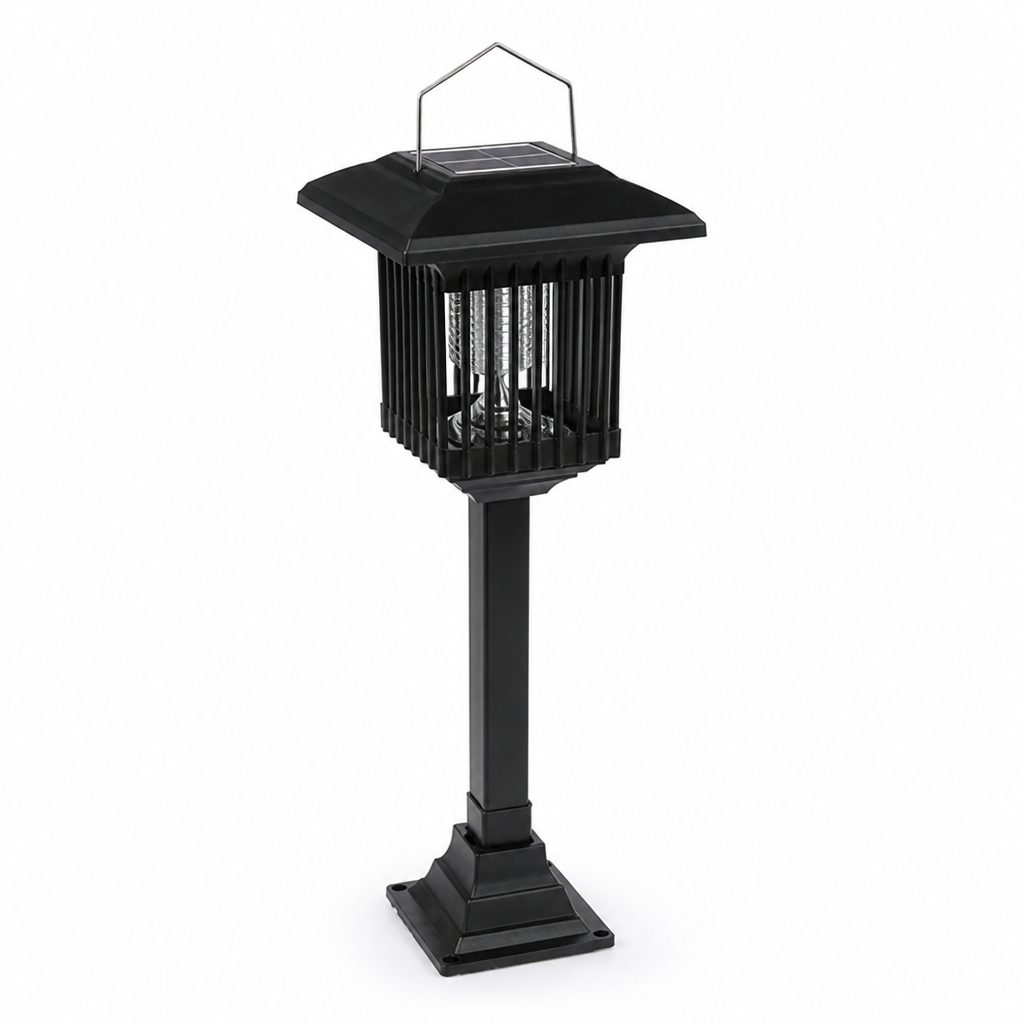 Solar Dual-Light Insect Zapper (Dusk-to-Dawn)