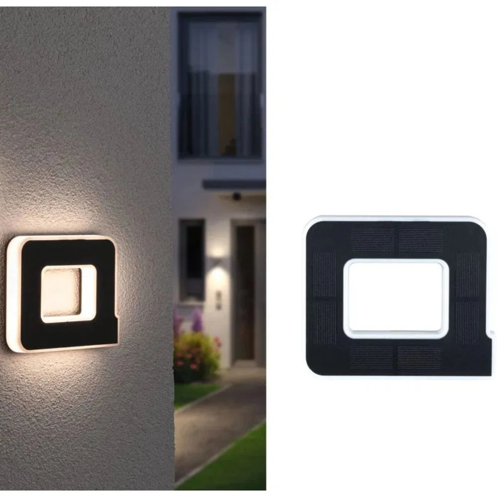 Solar House Number LED Light Automatic Dusk Sensor
