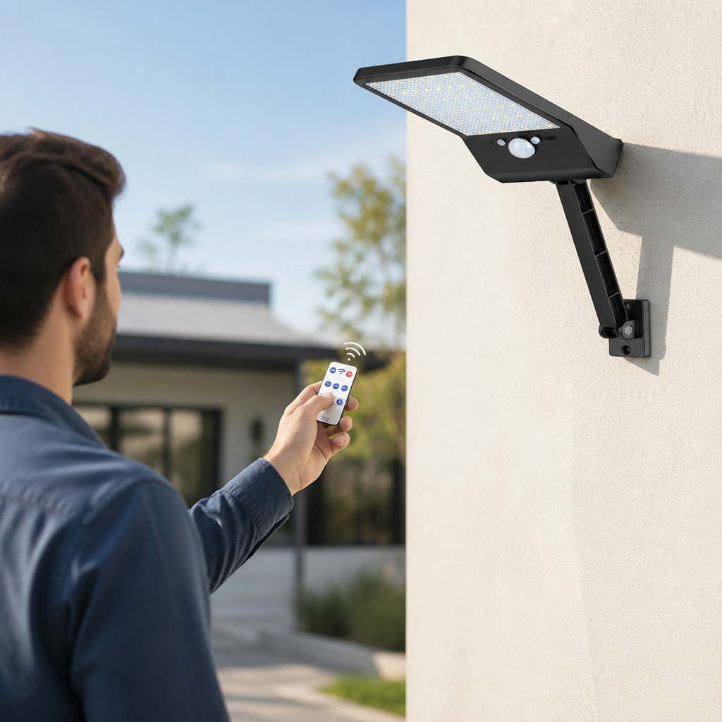 Solar Motion Sensor Outdoor Security Light (800 Lumens)