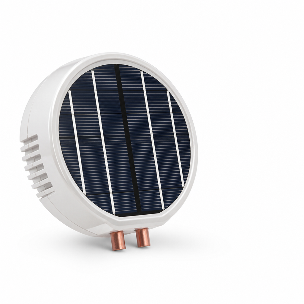 Solar-Powered Copper-Silver Pool Ionizer (Up to 22,000 Gal)