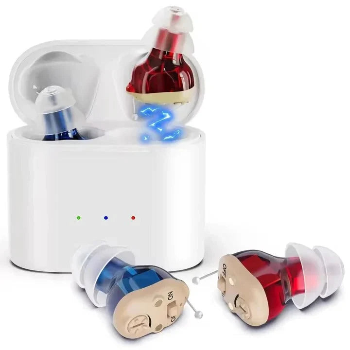 Sound Amplifiers In-Canal Rechargeable Digital Noise Reduction