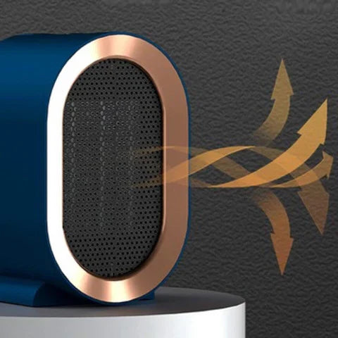 Space Heater Compact Energy-Efficient Adjustable Heat & Quiet Fan