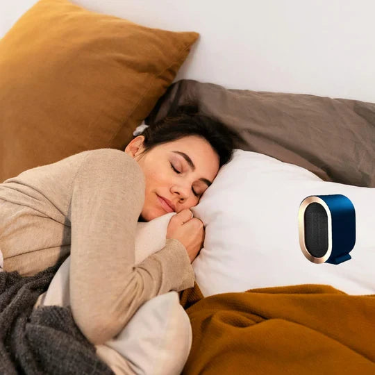 Space Heater Compact Energy-Efficient Adjustable Heat & Quiet Fan