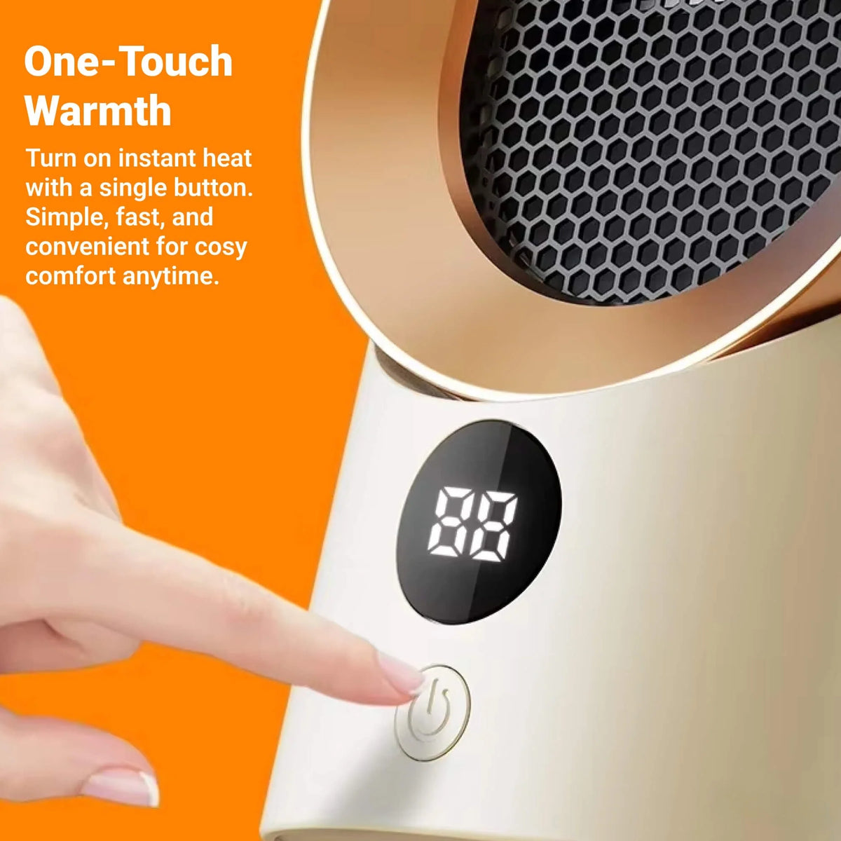 Space Heater Portable Quiet With Overheat Protection