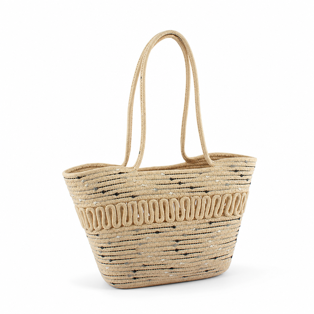 Spacious & Durable Beach Bag (Long Handles)