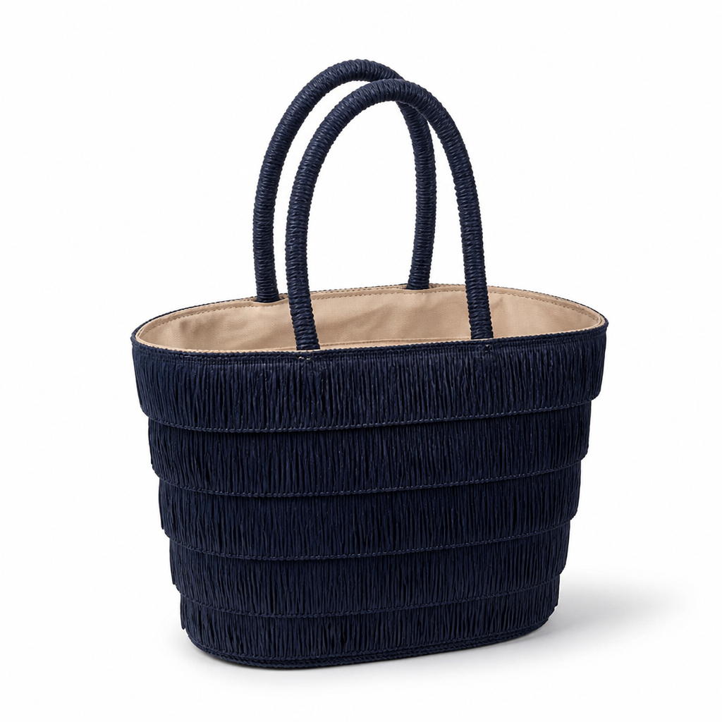 Spacious Durable Tassel Tote