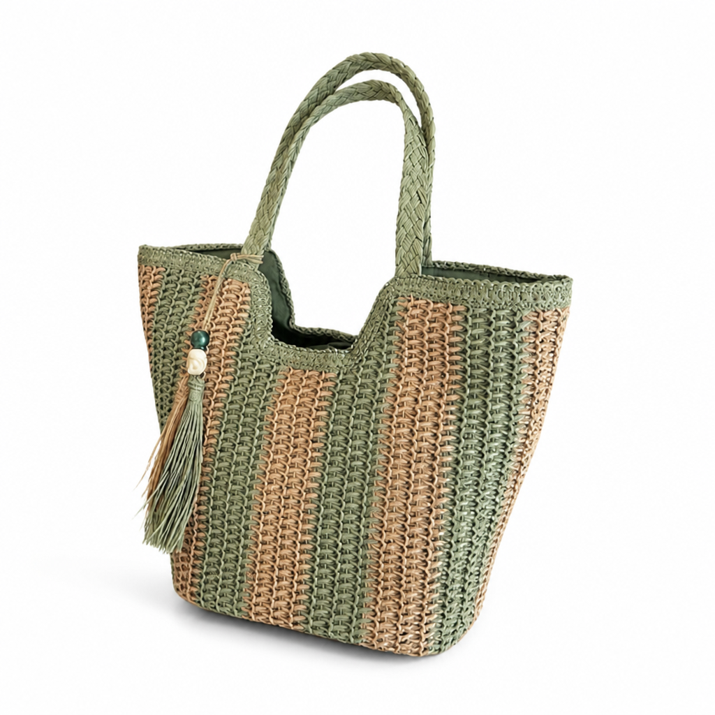 Spacious Eco-Friendly Woven Tote Bag