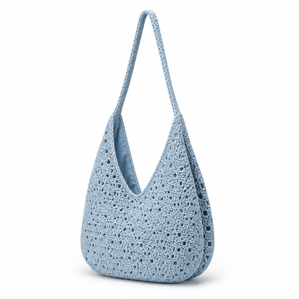 Spacious Handcrafted Eco-Friendly Hobo Bag