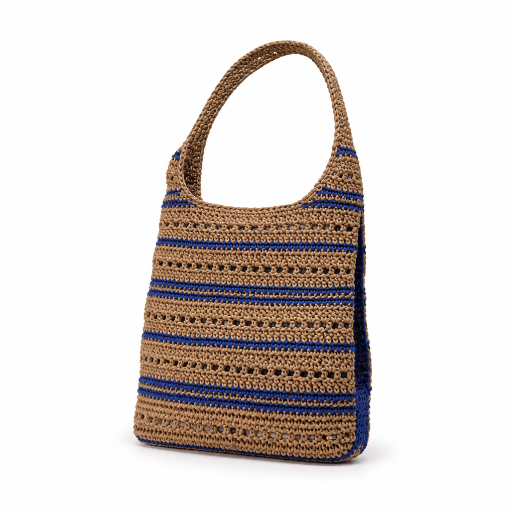 Spacious Handcrafted Eco-Friendly Hobo Bag