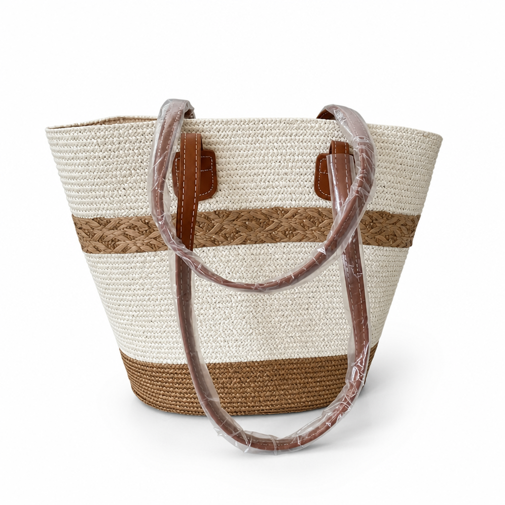 Spacious Handcrafted Woven Shopping Bag