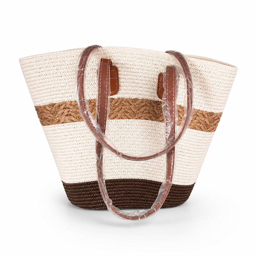 Spacious Handcrafted Woven Shopping Bag