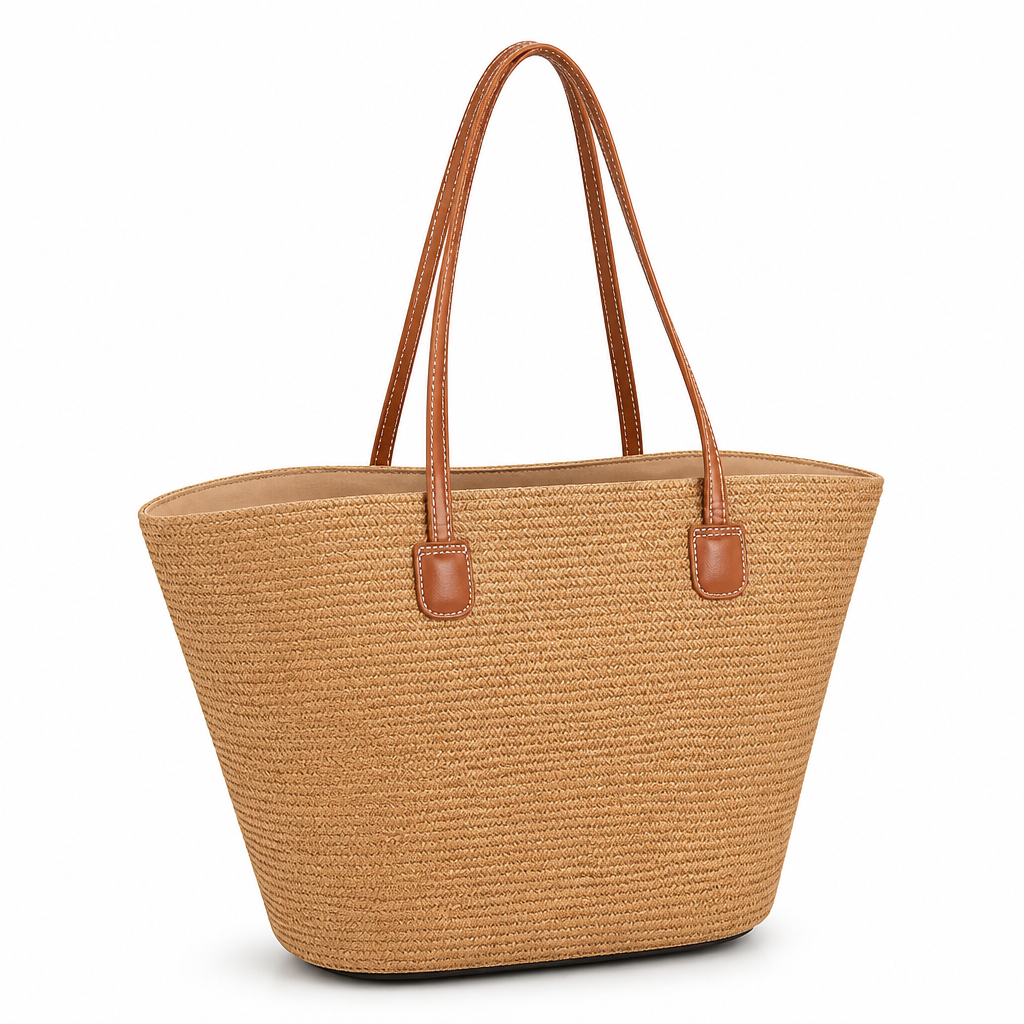 Spacious Weather-Resistant Beach Bag (Ergonomic Handles)